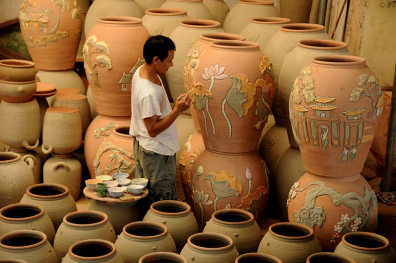 Bat Trang Pottery Village hanoi